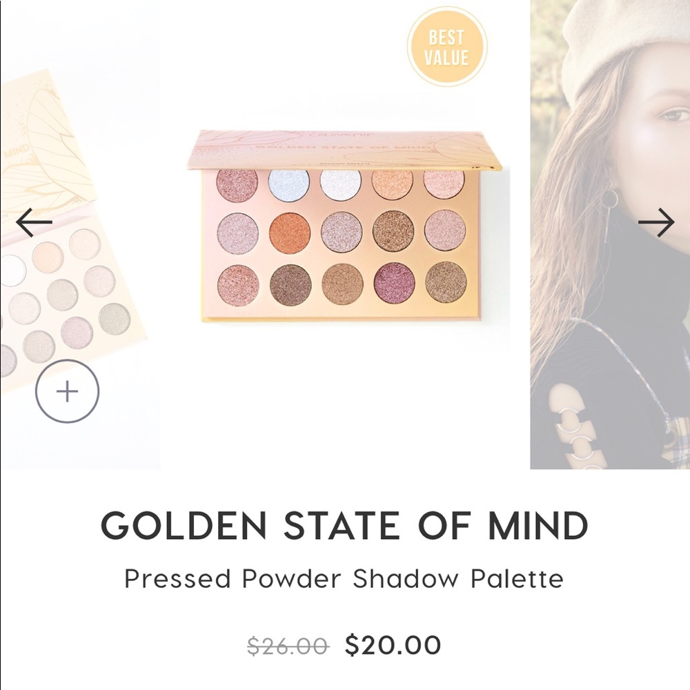Colourpop Golden State of Mind Palette - Picture 4 of 4